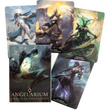 Imagem de Angelarium Oracle Of Emanations Deck Oráculo Das Emanações Baralho de 