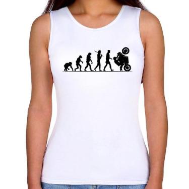 Imagem de Regata Feminina Evolução do Grau XJ6 - Foca na Moda, Branco, GG