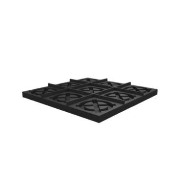 Imagem de Jogo da Velha Tátil Braille Baixa Visão - InclusivaDigital, Preto