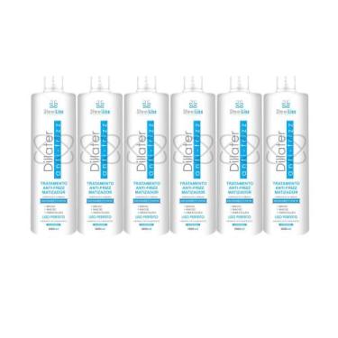 Imagem de Escova Progressiva Anti-frizz Matizadora 6 Unidade-Atacado - Steel Lis