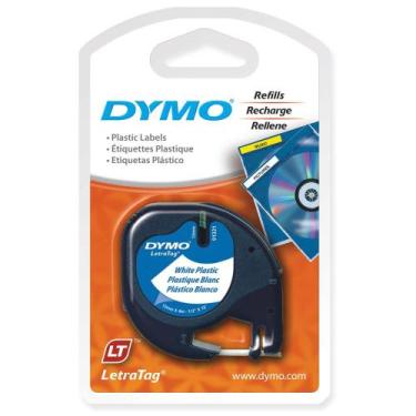 Imagem de Fita para Etiquetador Eletrônico LetraTag (12mm x 4m) - Dymo