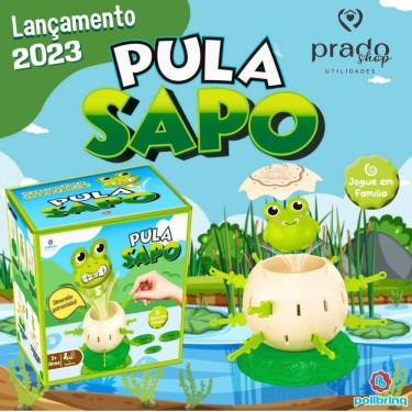 Imagem de Jogo Pula Sapo  Para Toda Família Brinquedo  Infantil Adulto