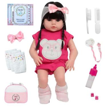 Imagem de Bebê Reborn Menina Recém Nascida Princesa Com Acessórios - Cegonha Reb