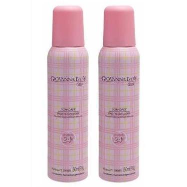 Imagem de Desodorante Aerosol Giovanna Baby Classic 150mL - 2 unidades