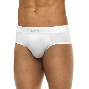 Imagem de Cueca Slip Lupo 00681-001 Sem Costura, Grafite, Chumbo, XG/PLUS