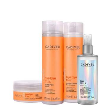 Imagem de Kit Cadiveu Professional Bye Bye Frizz Home Care e Final Style Oil G (