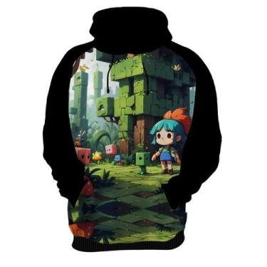 Imagem de Moletom Casaco Blusa Jogo Quadrado de Blocos Mineração 5 - Enjoy Shop,