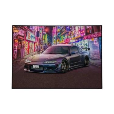 Imagem de Nissan Skyline GT-R R34 JDM Supercar Pôster De Parede Para Impressão M