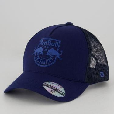 Imagem de Boné Red Bull Bragantino Trucker Marinho - Supercap, Único