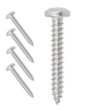 Imagem de Kit 5 Parafuso Auto Atarraxante Panela Phillips Aço 4,8X50 Concreto Ma