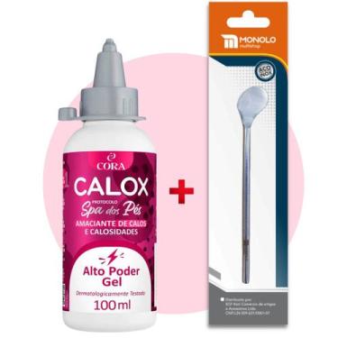 Imagem de Kit Amaciante Calos Gel + Espátula Bisturi ref. 222 SPA Pés Podóloga P