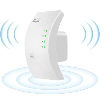 Imagem de Repetidor de Sinal Wi-Fi de Alta Velocidade, 300 Mbps, Compatível com IEEE 802.11n/g/b, Bivolt