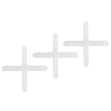 Imagem de 2500Pcs Cerâmica Tiler Plástica Canalizador Espaçador Telha Nivelamento Sistema 1mm 1.5mm para a Instalação Telha (1,5MM)