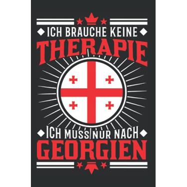 Imagem de Georgien Notizbuch: Georgien Reise Therapie Tiflis Urlaub Geschenk / 6x9 Zoll / 120 karierte Seiten Seiten