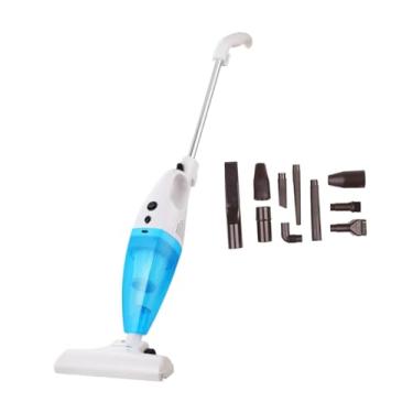 Imagem de Ｂｅｓｇａ Aspirador de pó vertical portátil, coletor de pó portátil, limpeza familiar, leve com bicos para uso doméstico, pisos duros de carro, Azul