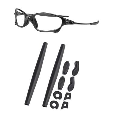 Imagem de Kits de borracha de substituição para óculos de sol Oakley Juliet - Preto
