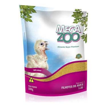 Imagem de Ração Megazoo Papa Para Filhotes De Aves (i-20) - 500 G
