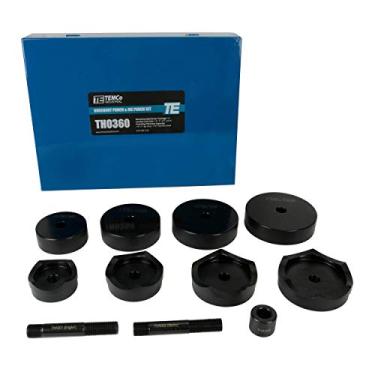 Imagem de Conjunto de perfuração e matriz de conduíte TEMCO TH0360 industrial 2-1/2", 3", 3-1/2", 4" para Knockout