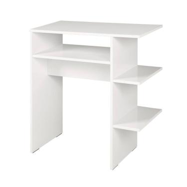 Imagem de Mesa Escrivaninha Suporte Branca 710x765x300mm