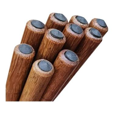 Imagem de 10 cabos artesanais de madeira nobre para penas de caligrafia - Coisas