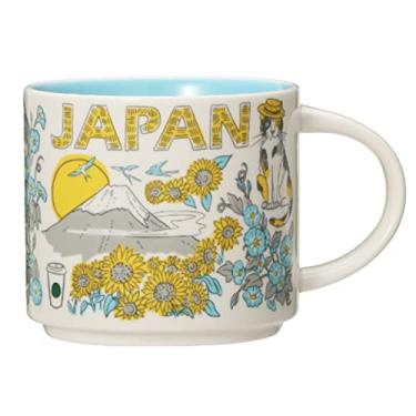 Imagem de Starbucks Caneca de café de cerâmica de verão japonesa Been There Series, 400 ml