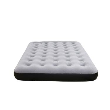 Imagem de Colchão Inflável Casal Nautika Fit - Cinza | 1,87m x 1,32m