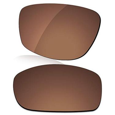 Imagem de LenzReborn Lente polarizada de substituição para óculos de sol Oakley Gauge 8 M OO4124-57 mm - Mais opções, marrom ferrugem - Polarizado, tamanho único, Marrom enferrujado - polarizado, Tamanho �nico