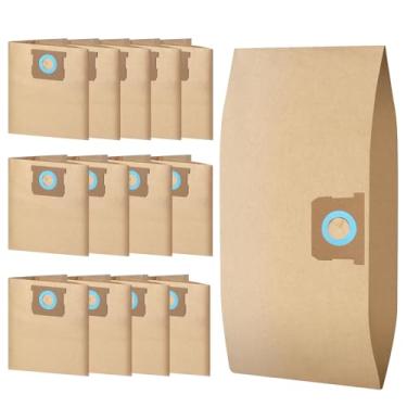 Imagem de Pacote com 14 sacos de vácuo DXVA19-4104 para DEWALT 5 a 8 galões aspirador de pó úmido/seco, sacos descartáveis para aspirador de pó, substituição de saco de coleta de poeira