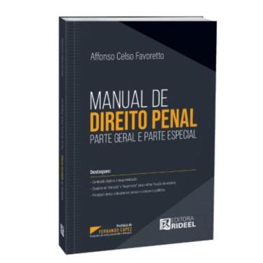 Imagem de Manual de Direito Penal - Parte Geral e Parte Especial