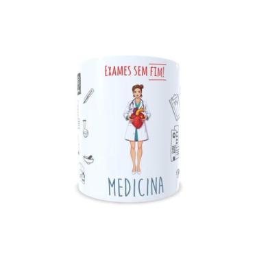 Imagem de Caneca de Cerâmica Profissão Medicina Presente Perfeito para Médicos e