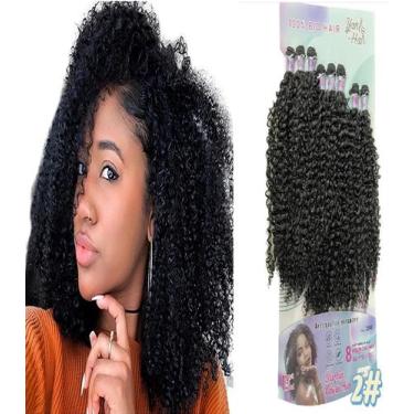 Imagem de Cabelo Cacheado Estilo Deusa Varias Cores 280gr - GM Hair, [2]