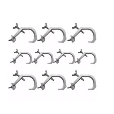 Imagem de Kit 100 Garras Aluminio 2 Polegadas Iluminacao   Q30 - ONE LIGHT