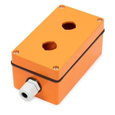 Imagem de Acionamento elétrico 2 Botões 22mm Metalica Sinaleiro Driver - MPS