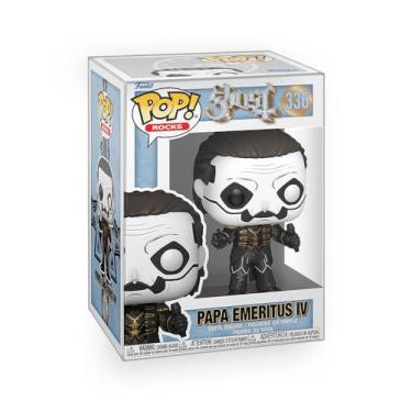 Imagem de Epic Collectibles Pop Rocks: Ghost - Boneco de vinil Papa Emeritus IV incluído com protetor de caixa compatível com Funko
