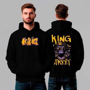 Imagem de Moletom Canguru Estampado King Street REF1279-Masculino