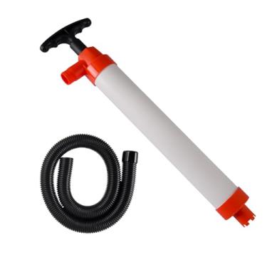 Imagem de Bomba de esgoto manual para barcos, caiaque, canoa, bomba de água | Bomba de sifão, barco, caiaque, barco com mangueira, portátil, 20 galões por minuto, sucção marítima, regular (versão curta 1)