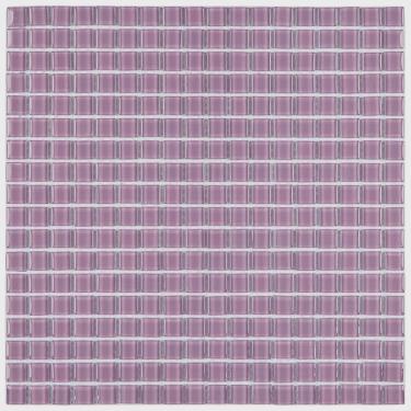 Imagem de Pastilha de Vidro Cristal 30x30cm 1,5x1,5cm Lilás Claro