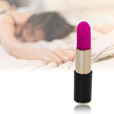 Imagem de Mini Vibrador Batom Massageador Usb Recarregavel Silencioso