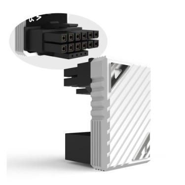 Imagem de Conector angular de 180 graus GPU PCI-e 5.0 Formulamod