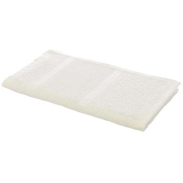 Imagem de Kit 10 Toalha De Lavabo Bordar Ponto Cruz Perfeito Estilo(Creme)