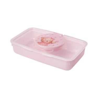 Imagem de Porta Lenço Umedecido Decorado Menina 530ml Plasútil