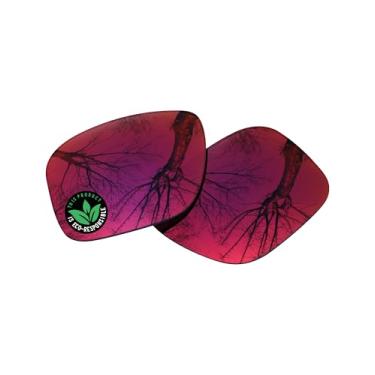 Imagem de Raydi Lentes de reposição de policarbonato para óculos de sol Ray-Ban Meta Wayfarer RW4006 50 mm - Espelho Midnight Sun - Polarizado