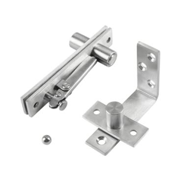 Imagem de Generic Dobradiça de porta de dobradiça premium hardware de madeira de metal para armários Bookcase Farmhouse Room, Rotação de 90 Graus