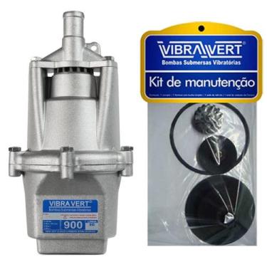 Imagem de Bomba Submersa De Poço + KIT DE MANUTENÇÃO Vibra Vert 900 125V