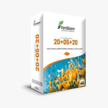 Imagem de Fertilizante mineral misto adubo 20-05-20 fertilizare - 500g