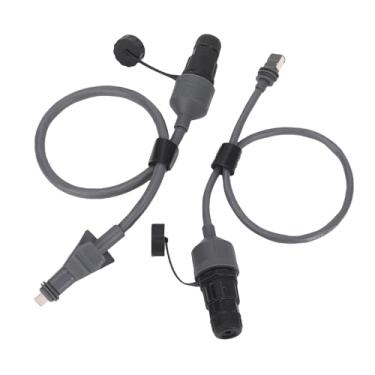 Imagem de Adaptador de Cabo Ethernet 2PCS Adaptador Ethernet Cable Curto SPX Plug para RJ45 Conversor de Acoplador à Prova de água RJ45 para Roteador Plano de Alto Desempenho