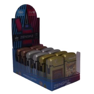 Imagem de Isqueiro Zengáz ZL 12 Estampado com 12 Unidades