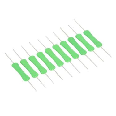 Imagem de 30 Peças Criadas Com Ganchos de crochê de Ponta Dupla, Alça Ergonômica, Eletroplatada para um Acabamento suave. Minimiza o Estresse da Mão, Conjunto Completo para Uso Doméstico, Aplicação Versátil,