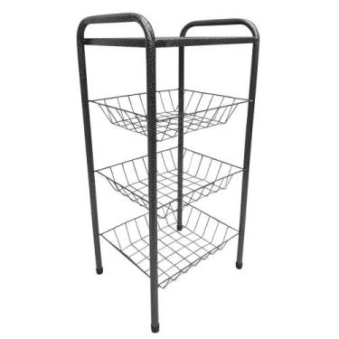 Imagem de Fruteira Para Cozinha Suporte De Chão Leve Para Filtro Bebedouro Galão