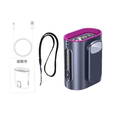 Imagem de WeiLaiKeQi Ventilador portátil Mini ventilador de mão multifuncional leve Ar condicionado Mesa para esportes ao ar livre Sala de estar Viagem